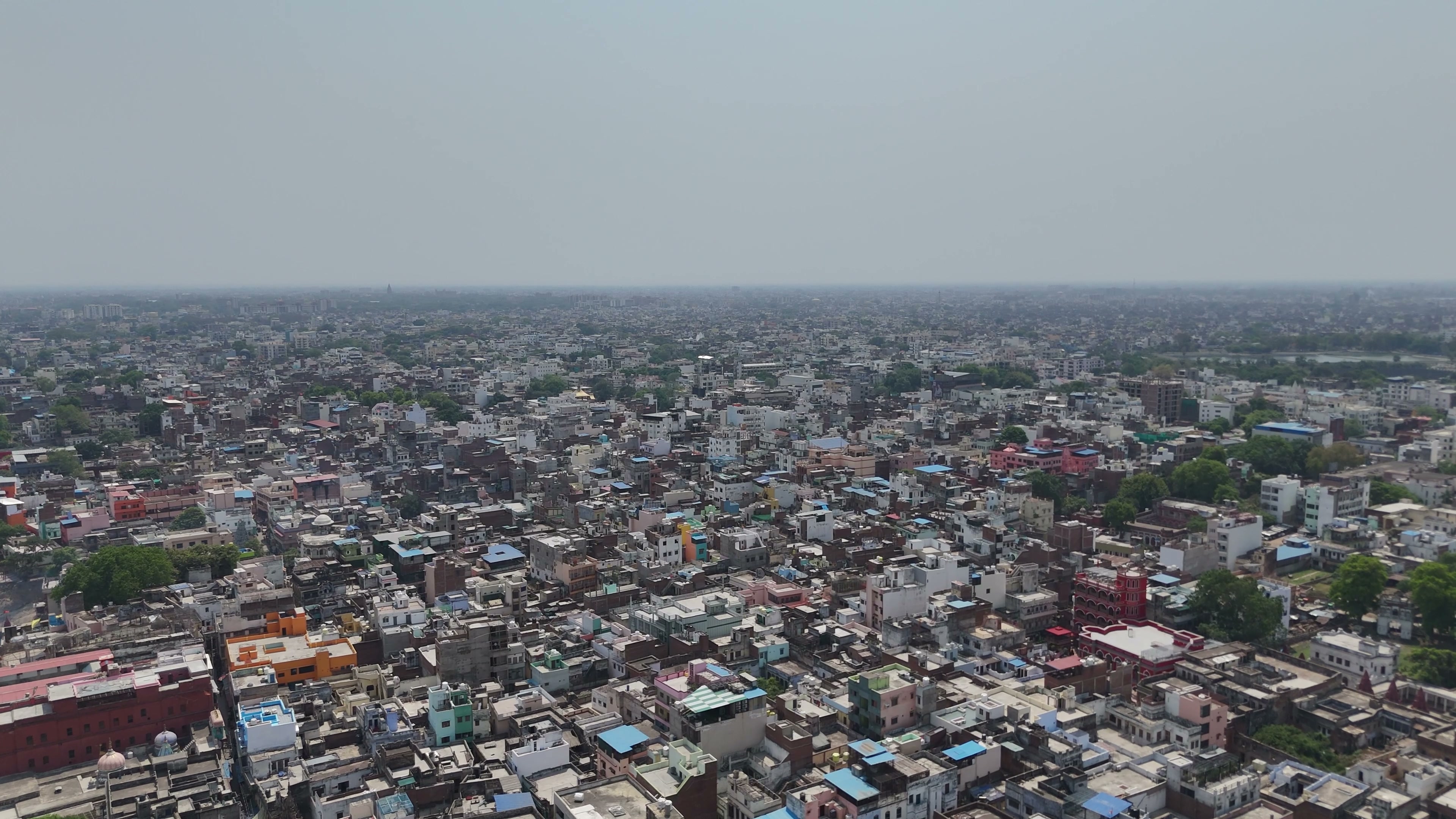 Varanasi drone clip 063