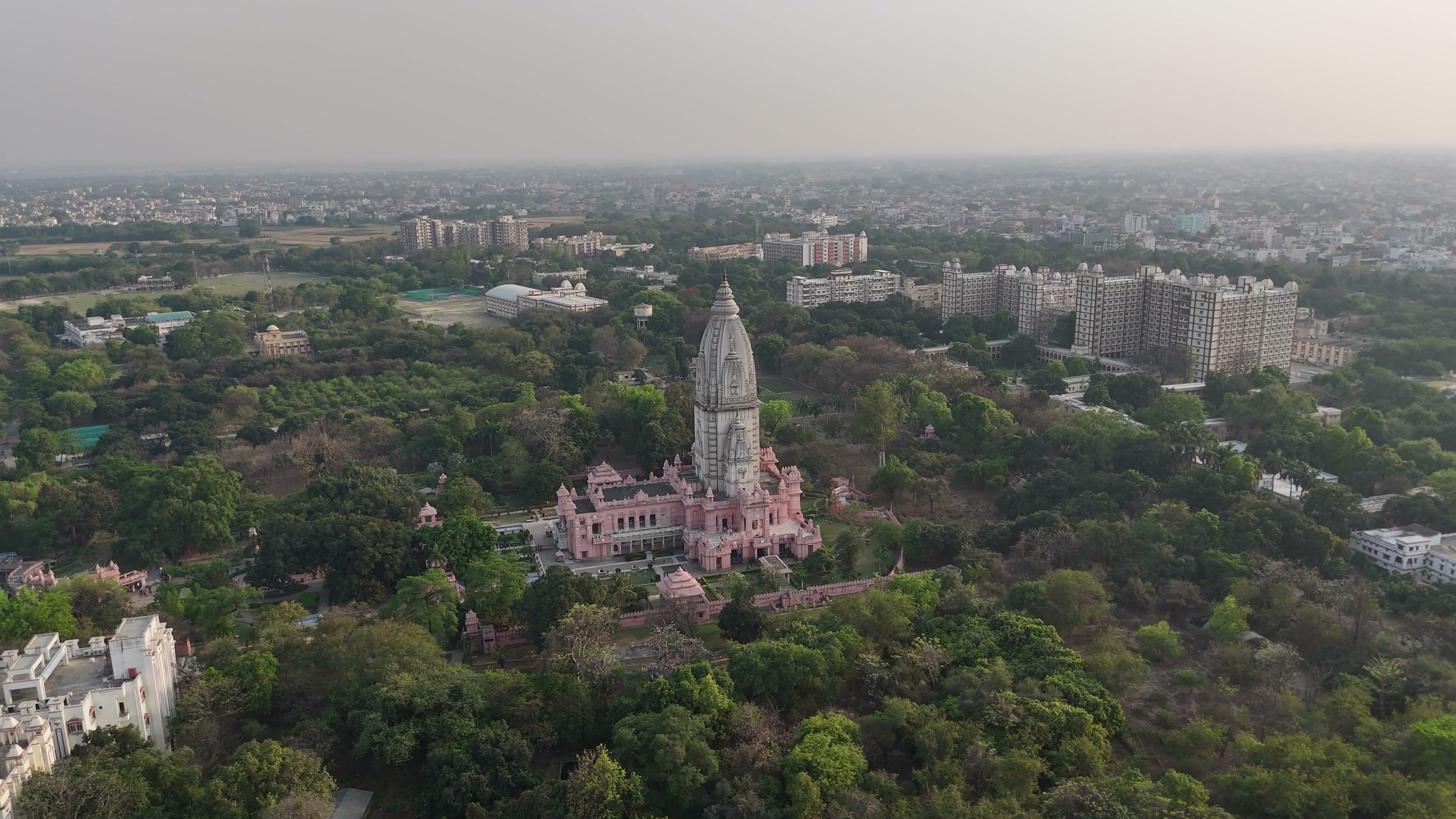 Varanasi drone clip 064