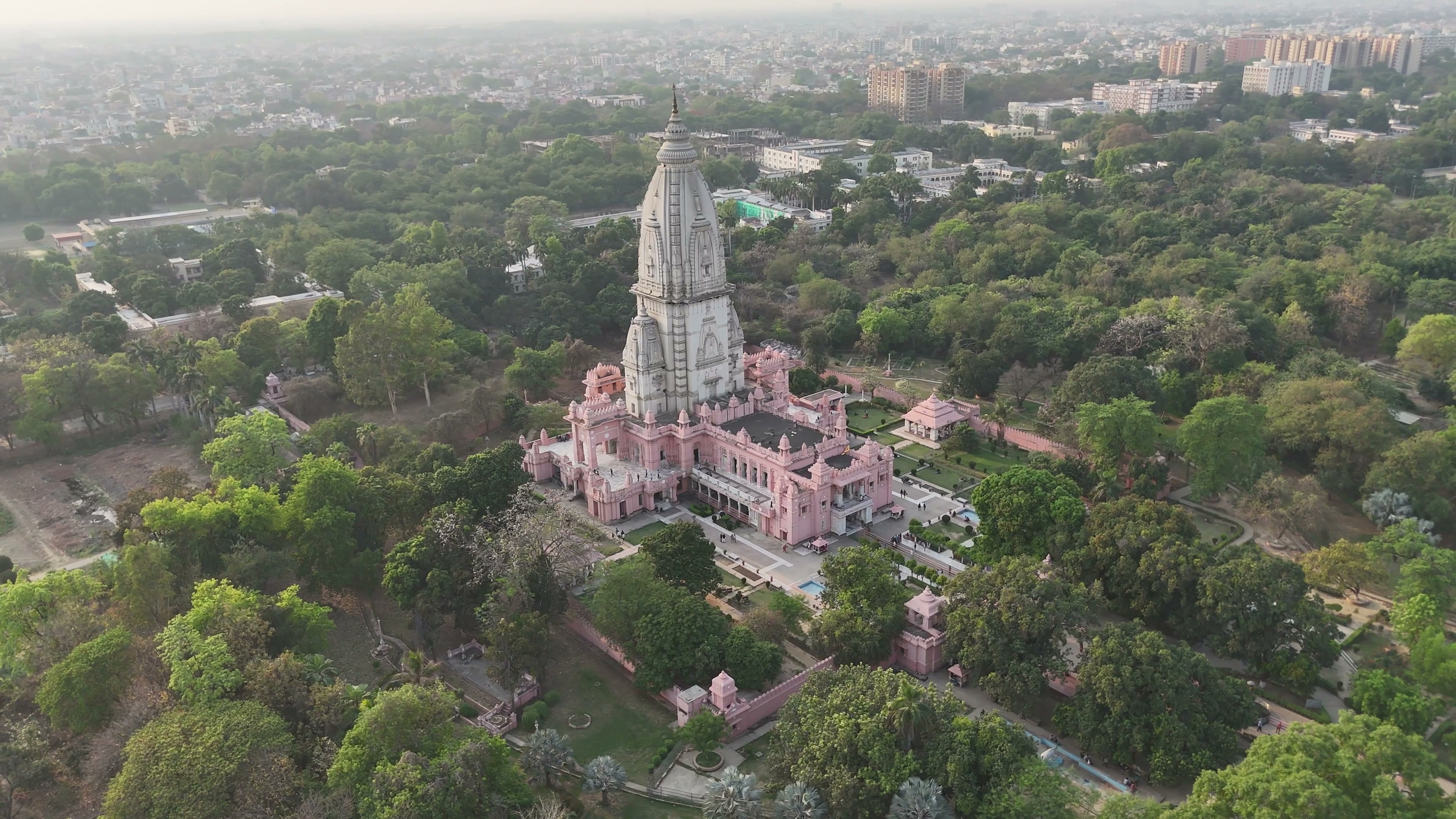 Varanasi drone clip 066