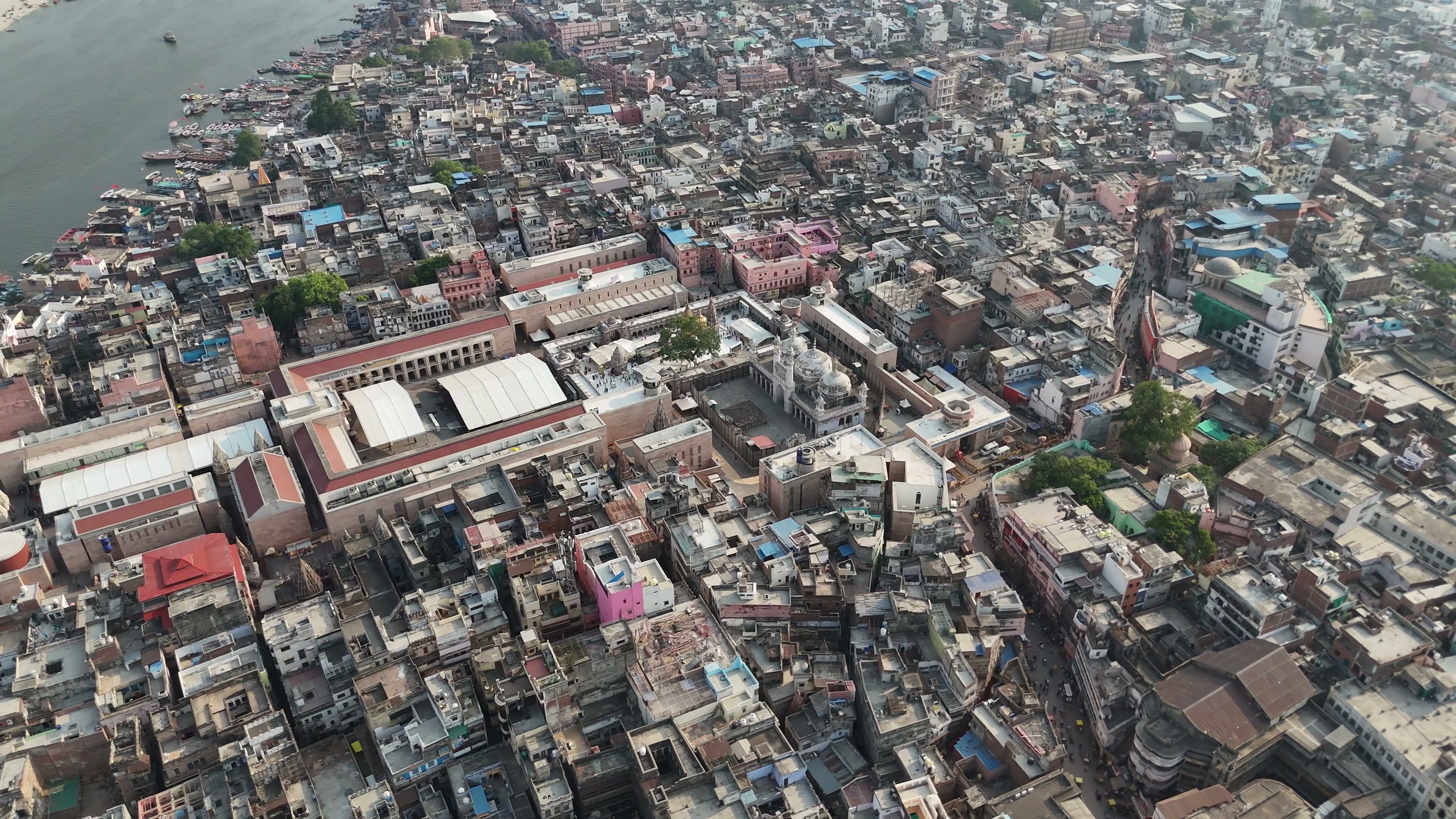 Varanasi drone clip 080