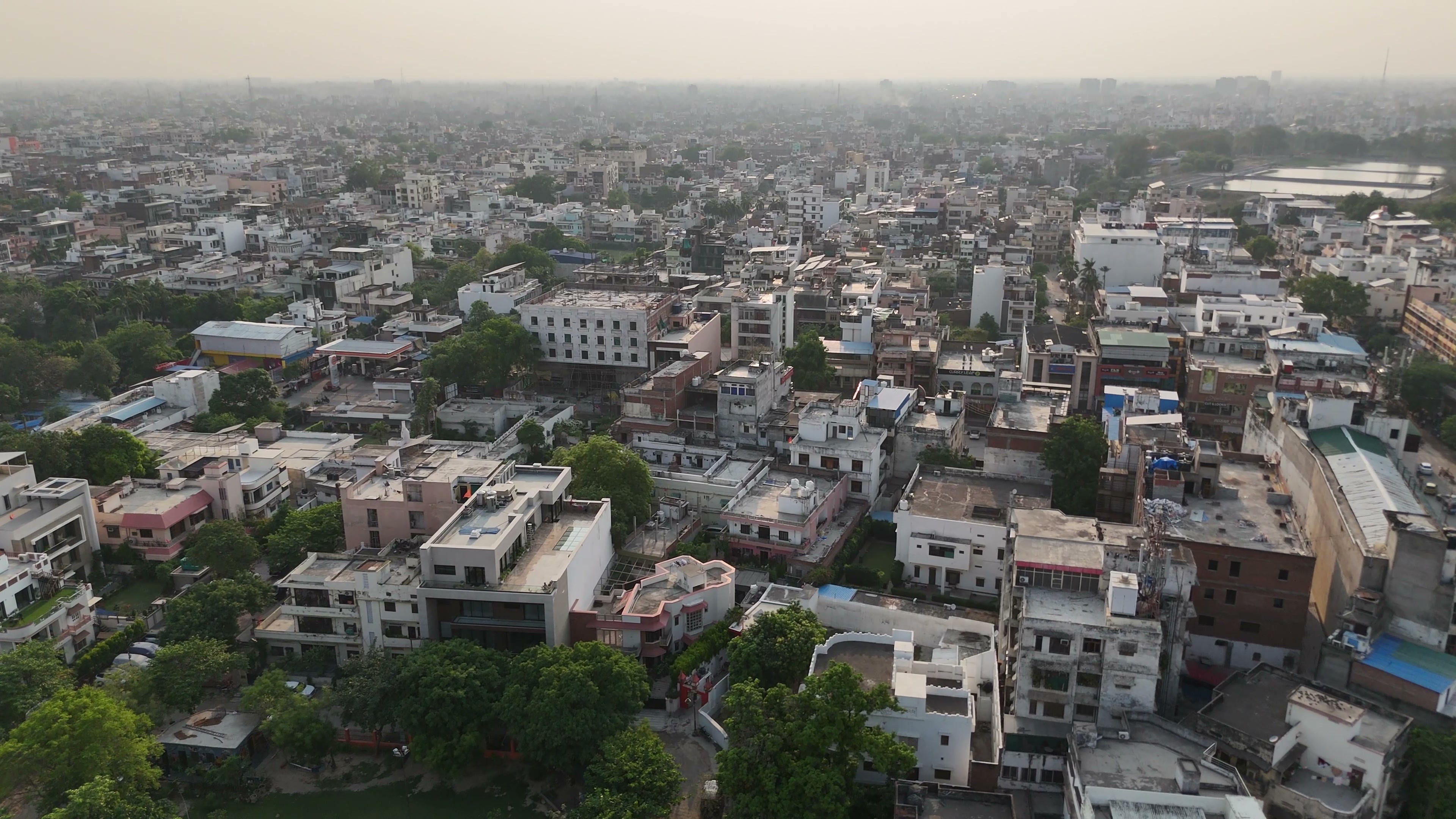 Varanasi drone clip 093