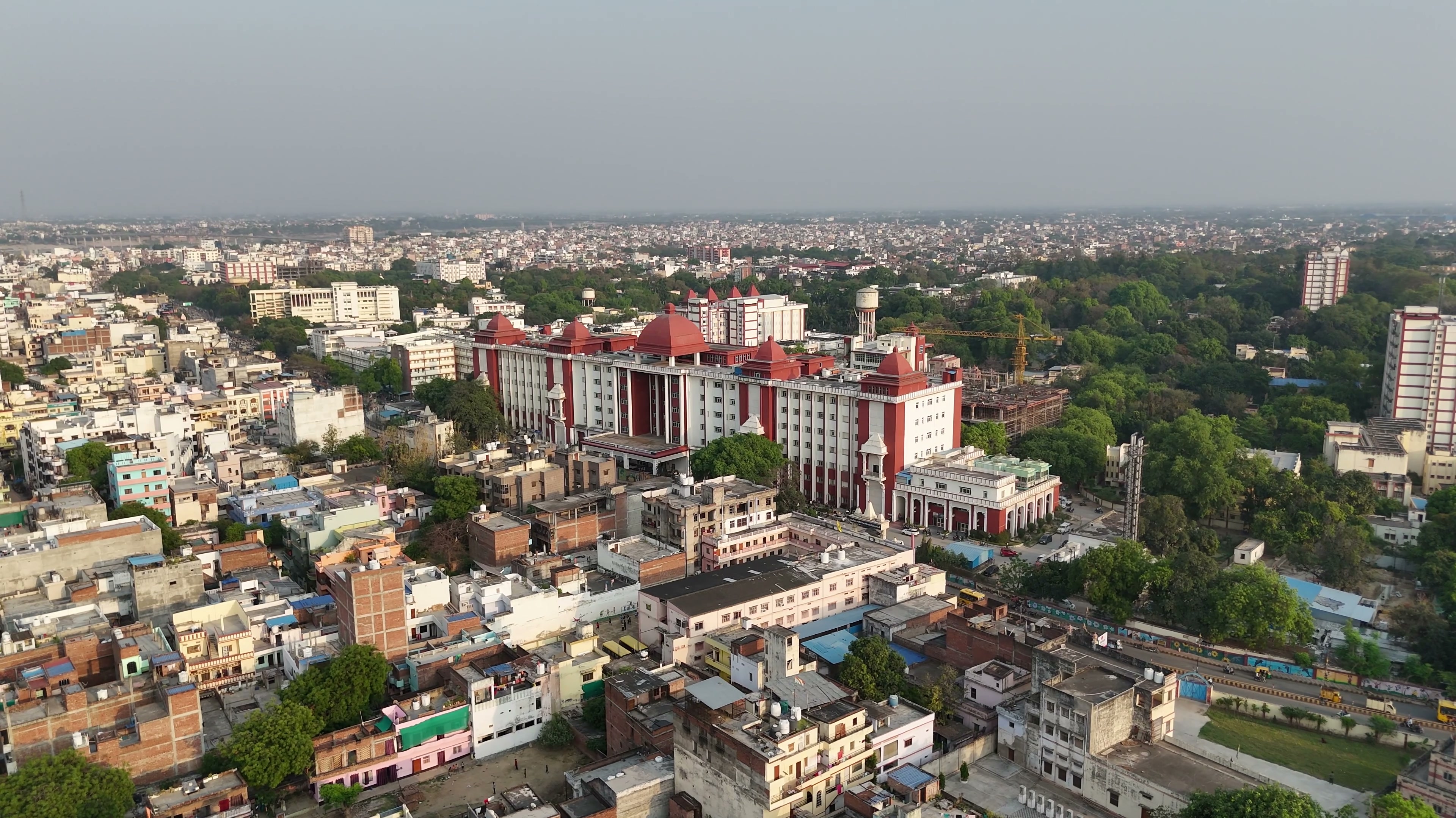Varanasi drone clip 100