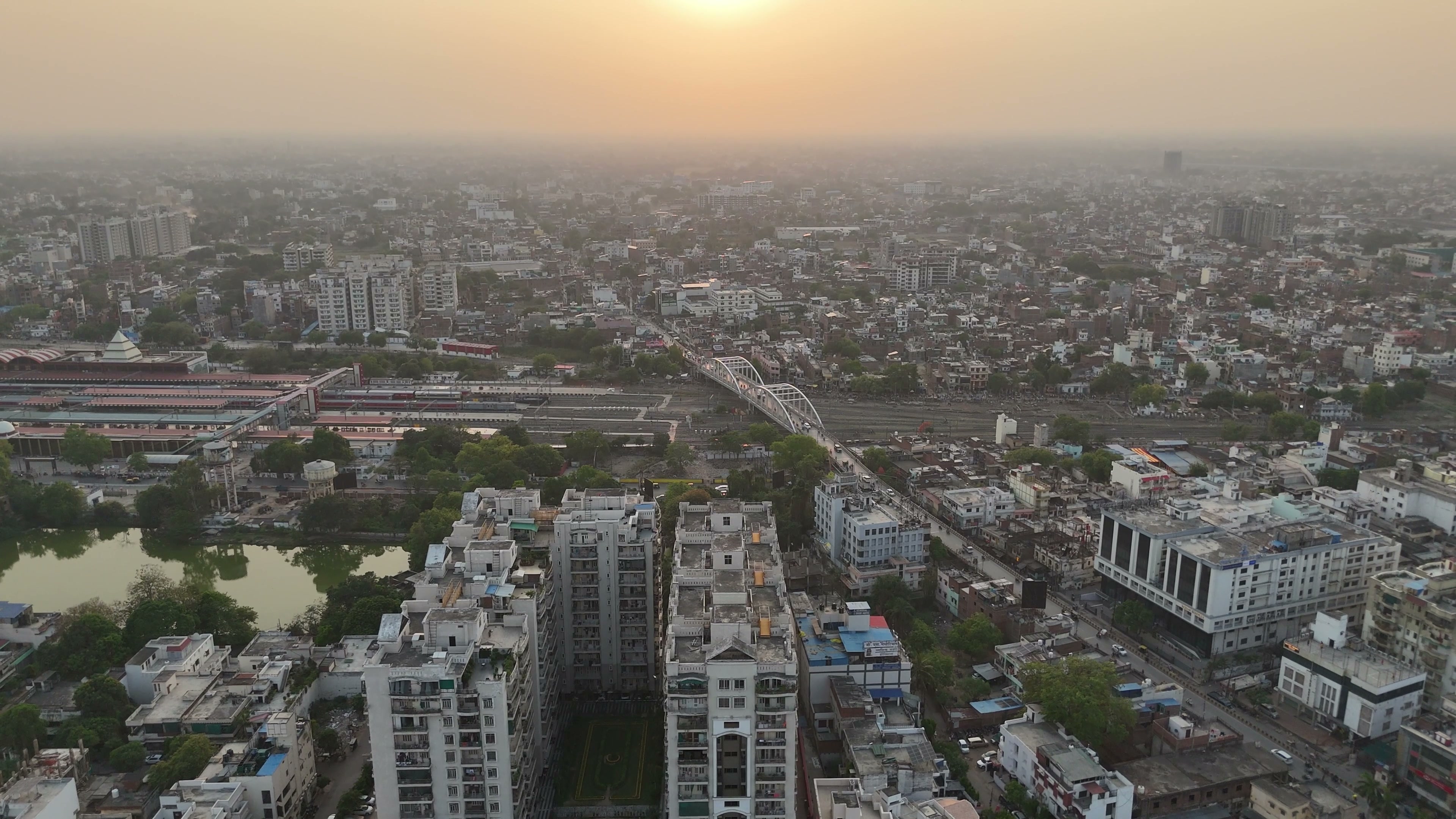 Varanasi drone clip 108