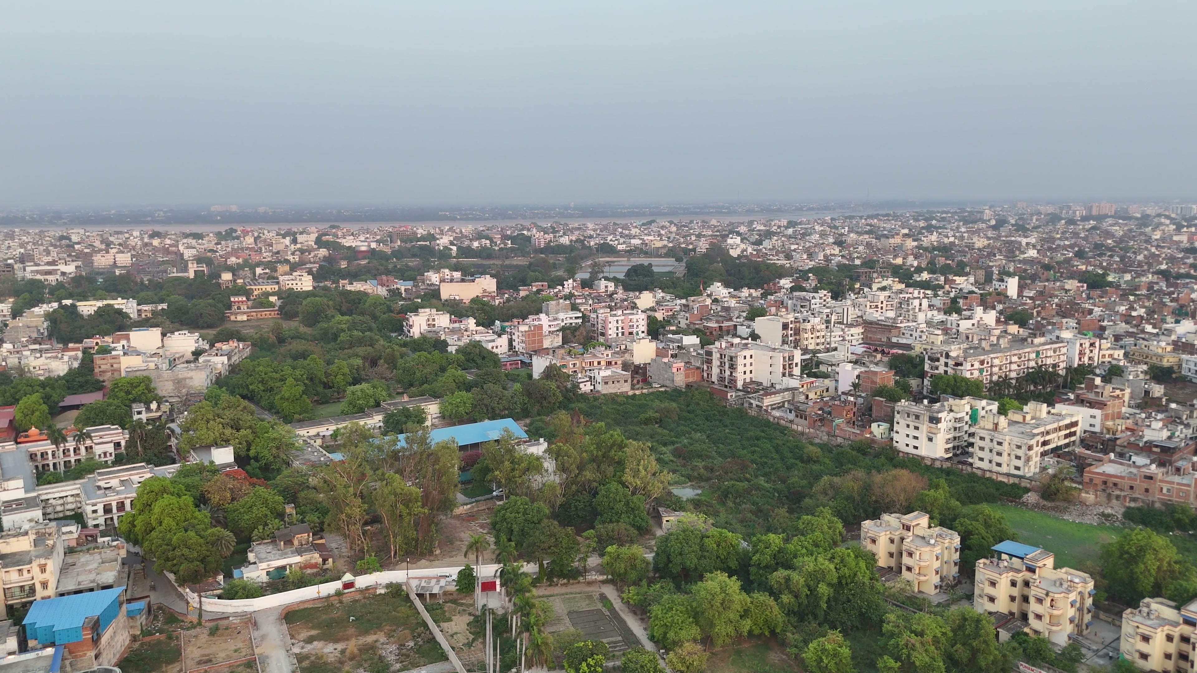 Varanasi drone clip 115