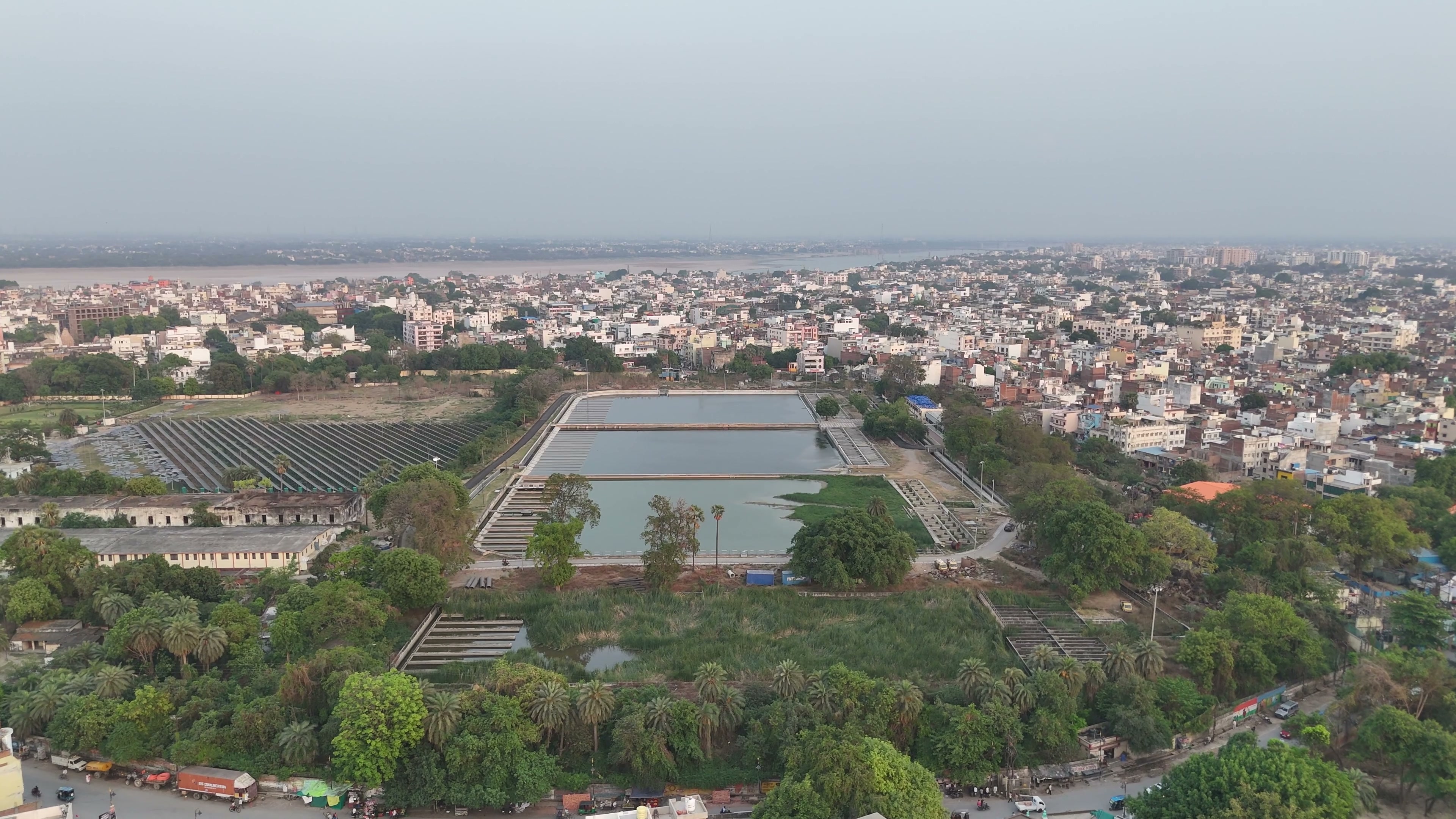 Varanasi drone clip 116