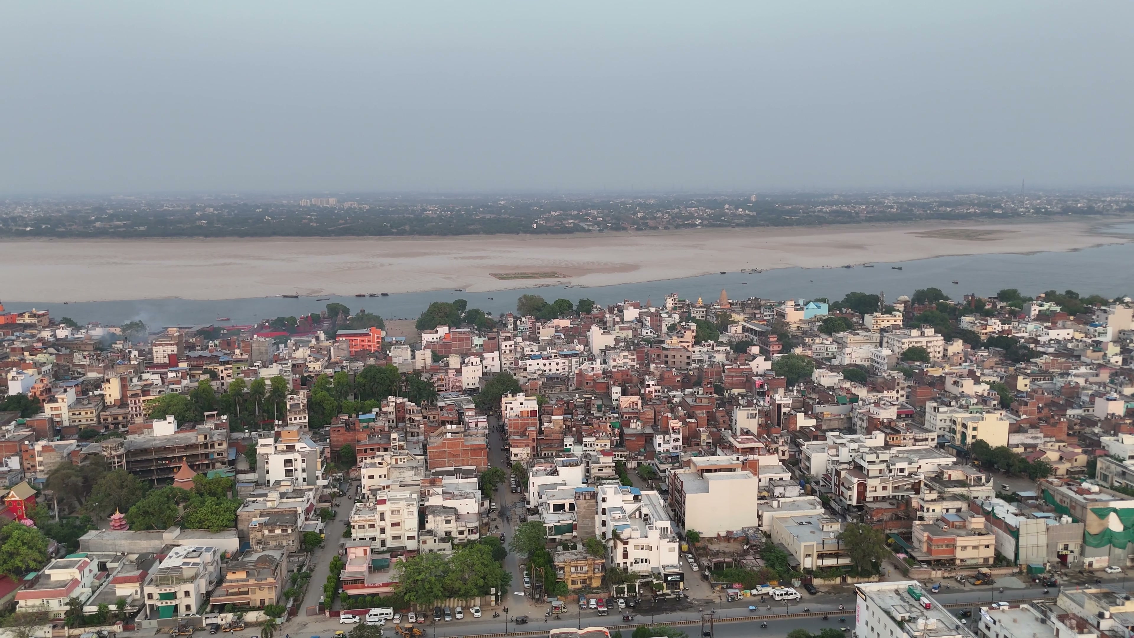 Varanasi drone clip 119