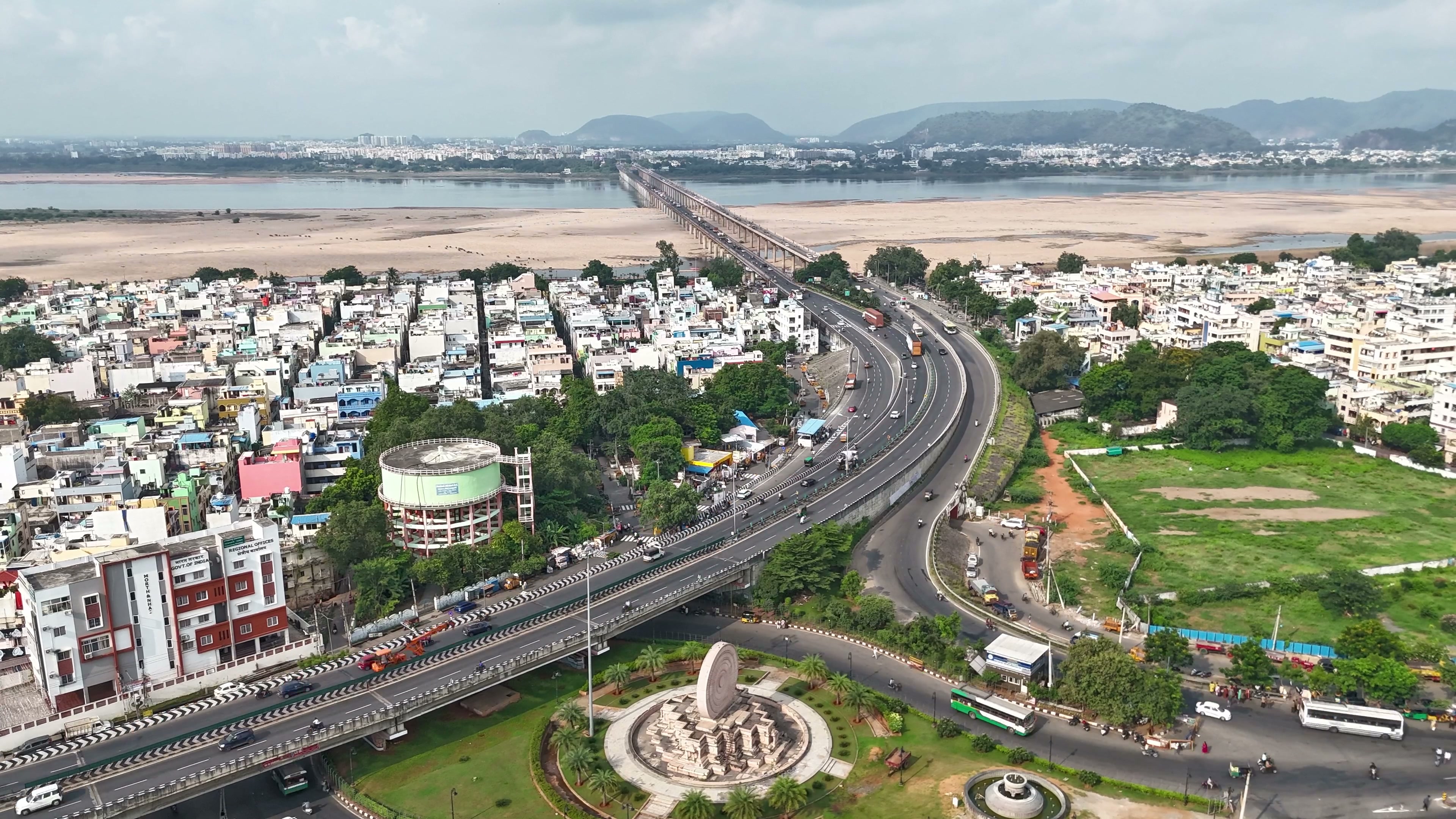 Vijayawada drone clip 003