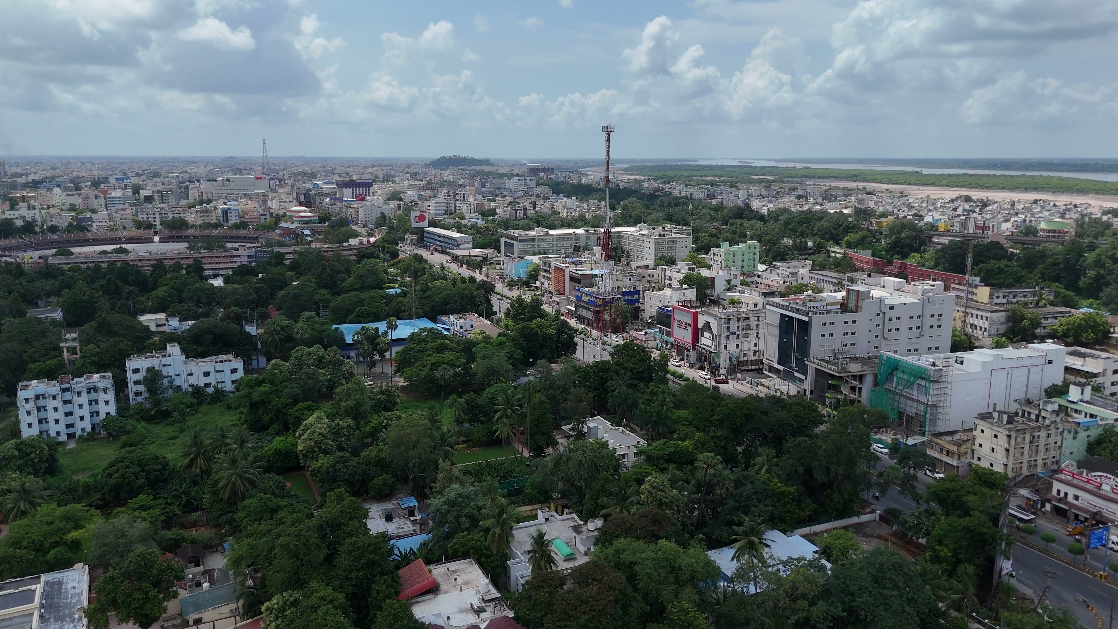 Vijayawada drone clip 021