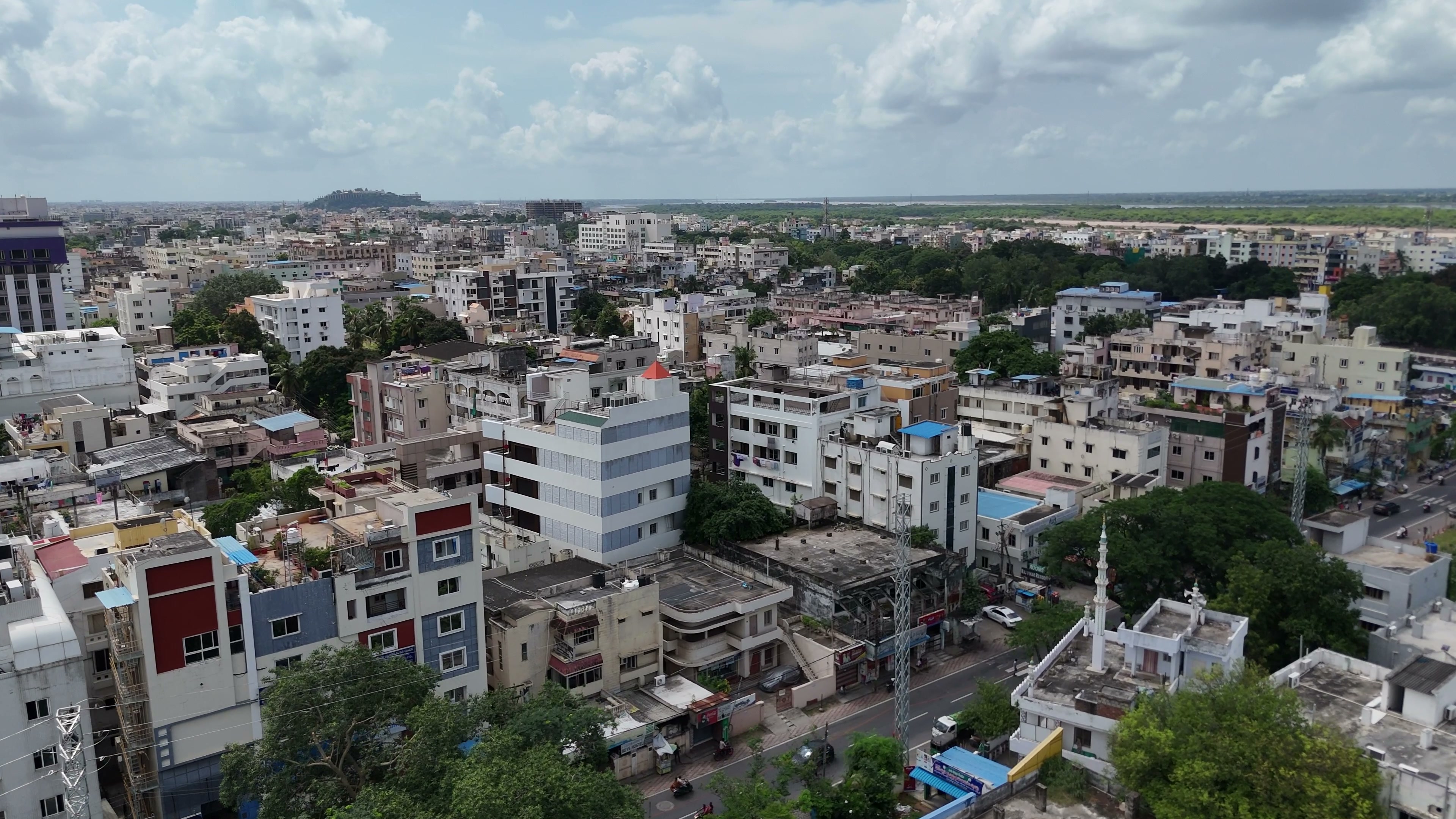 Vijayawada drone clip 033