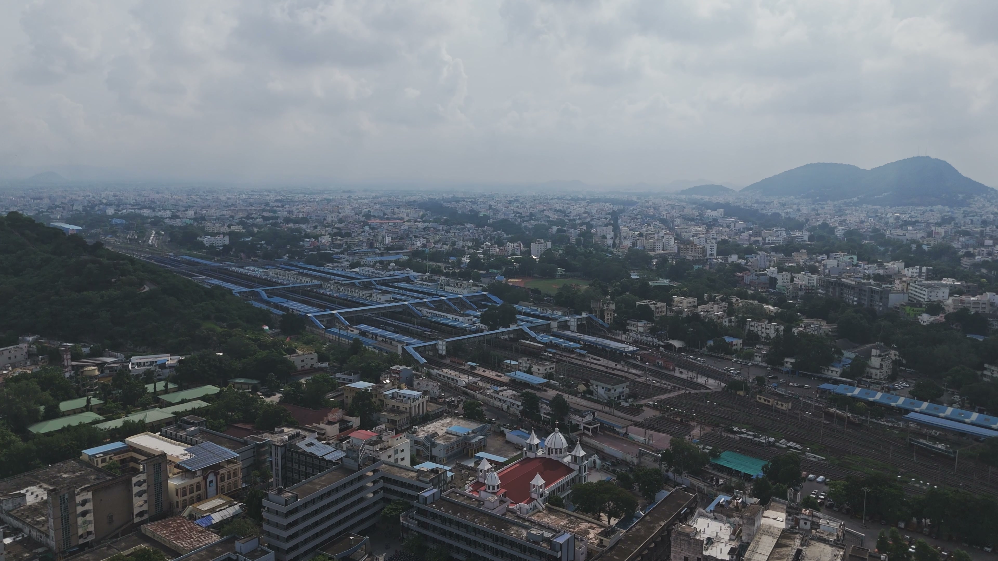 Vijayawada drone clip 049