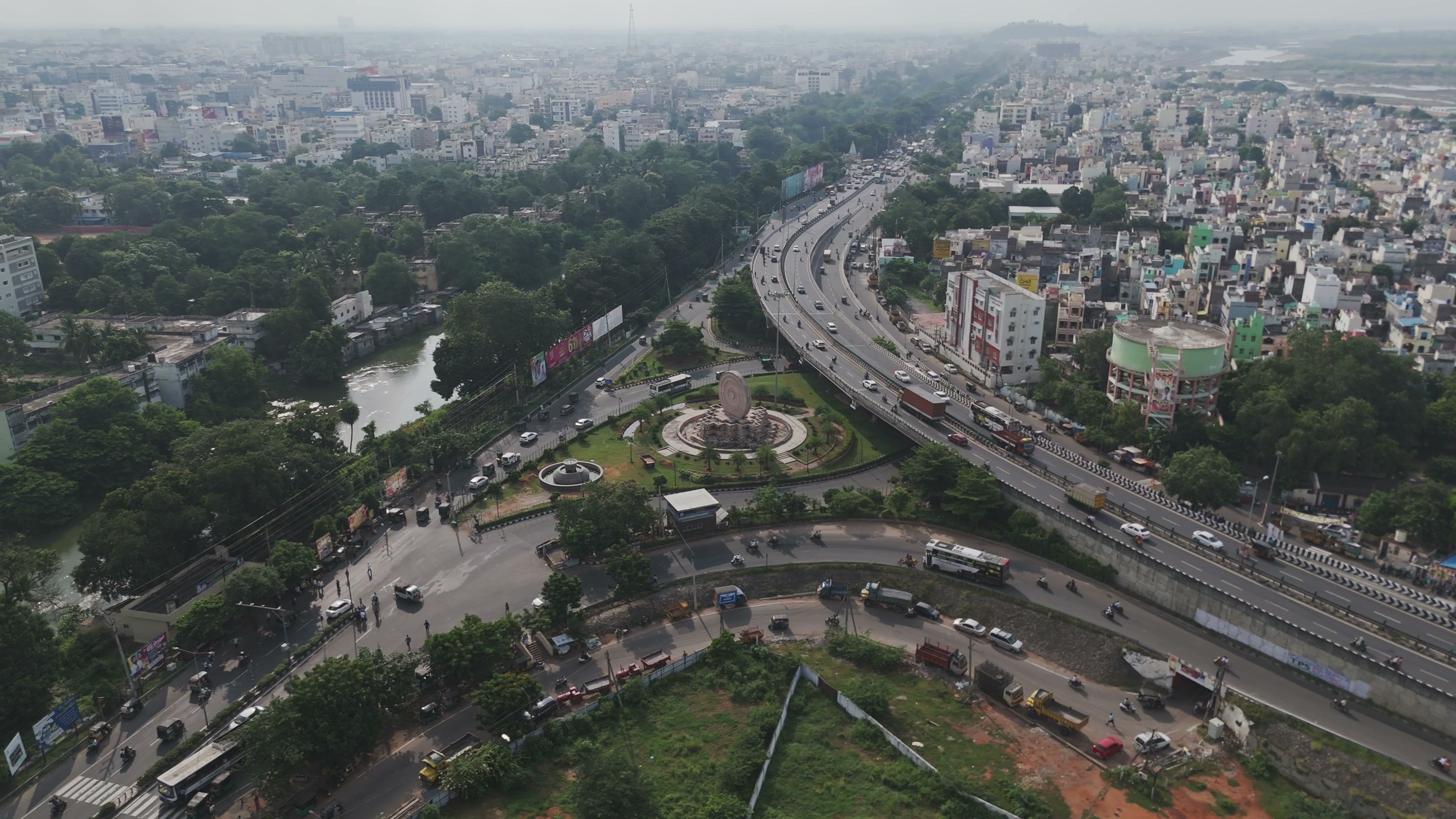 Vijayawada drone clip 057