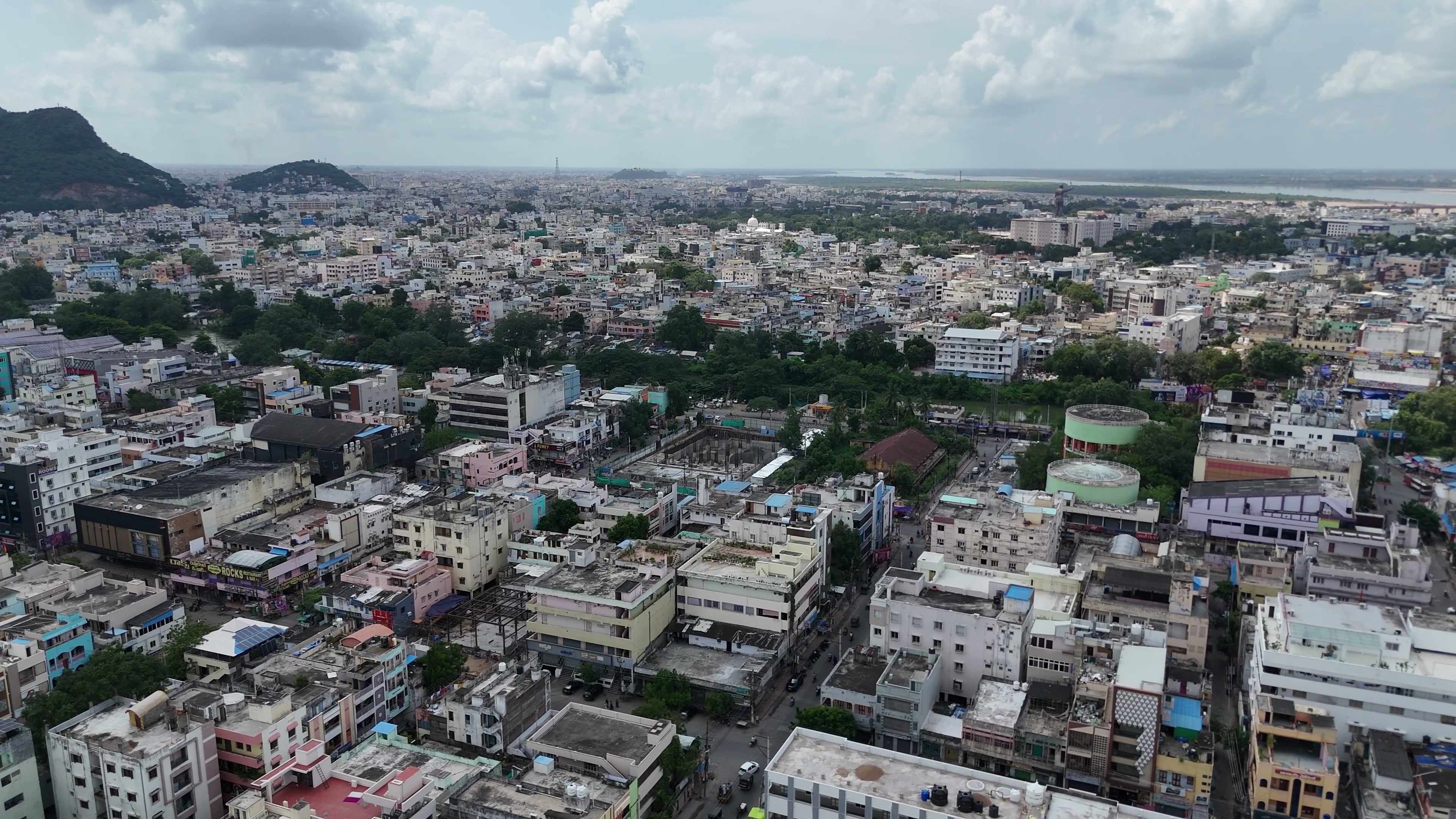 Vijayawada drone clip 058