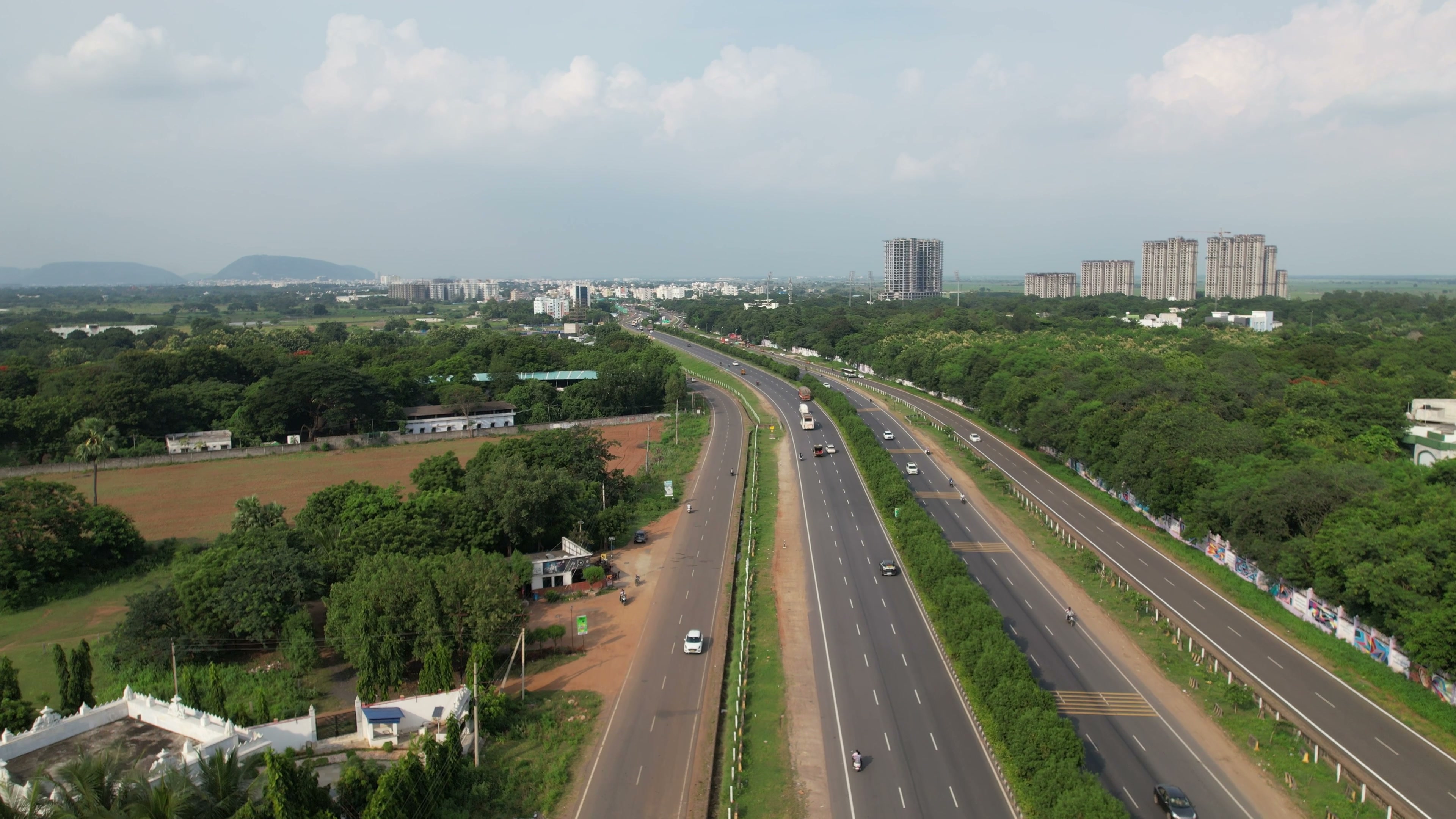 Vijayawada drone clip 062