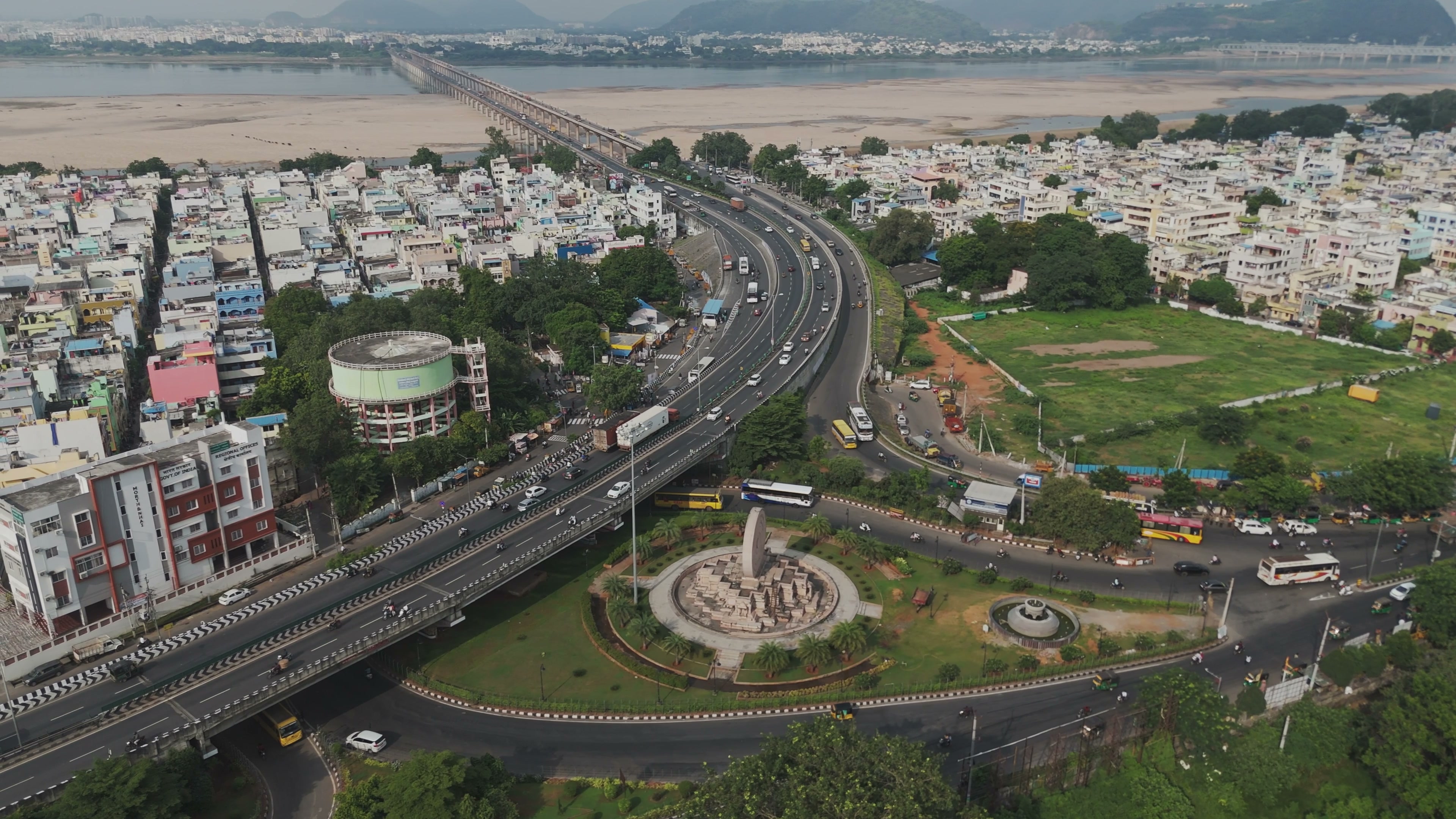 Vijayawada drone clip 063