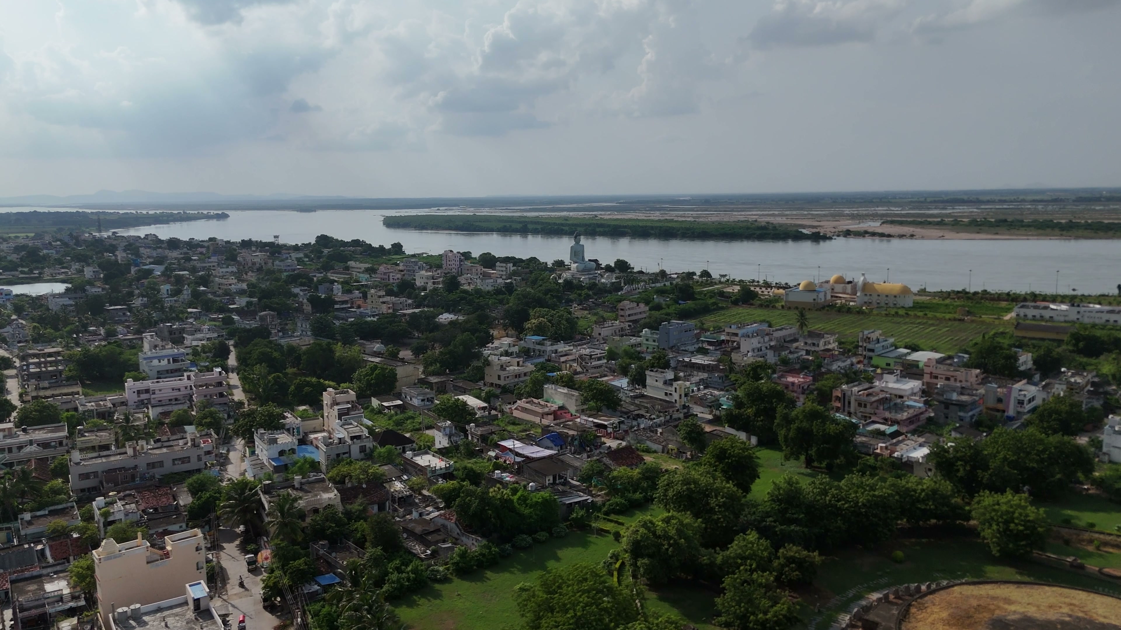 Vijayawada drone clip 065