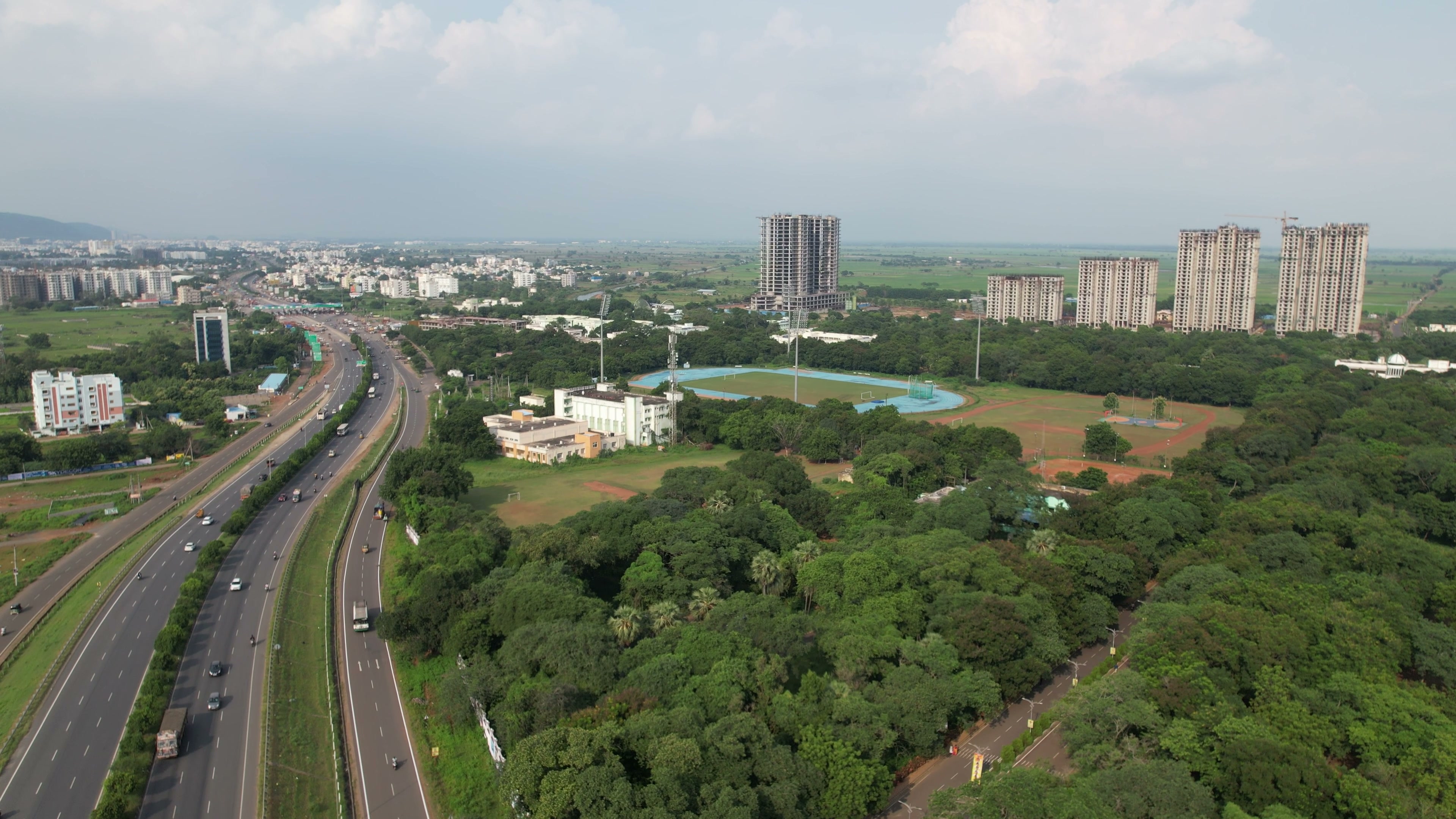 Vijayawada drone clip 068