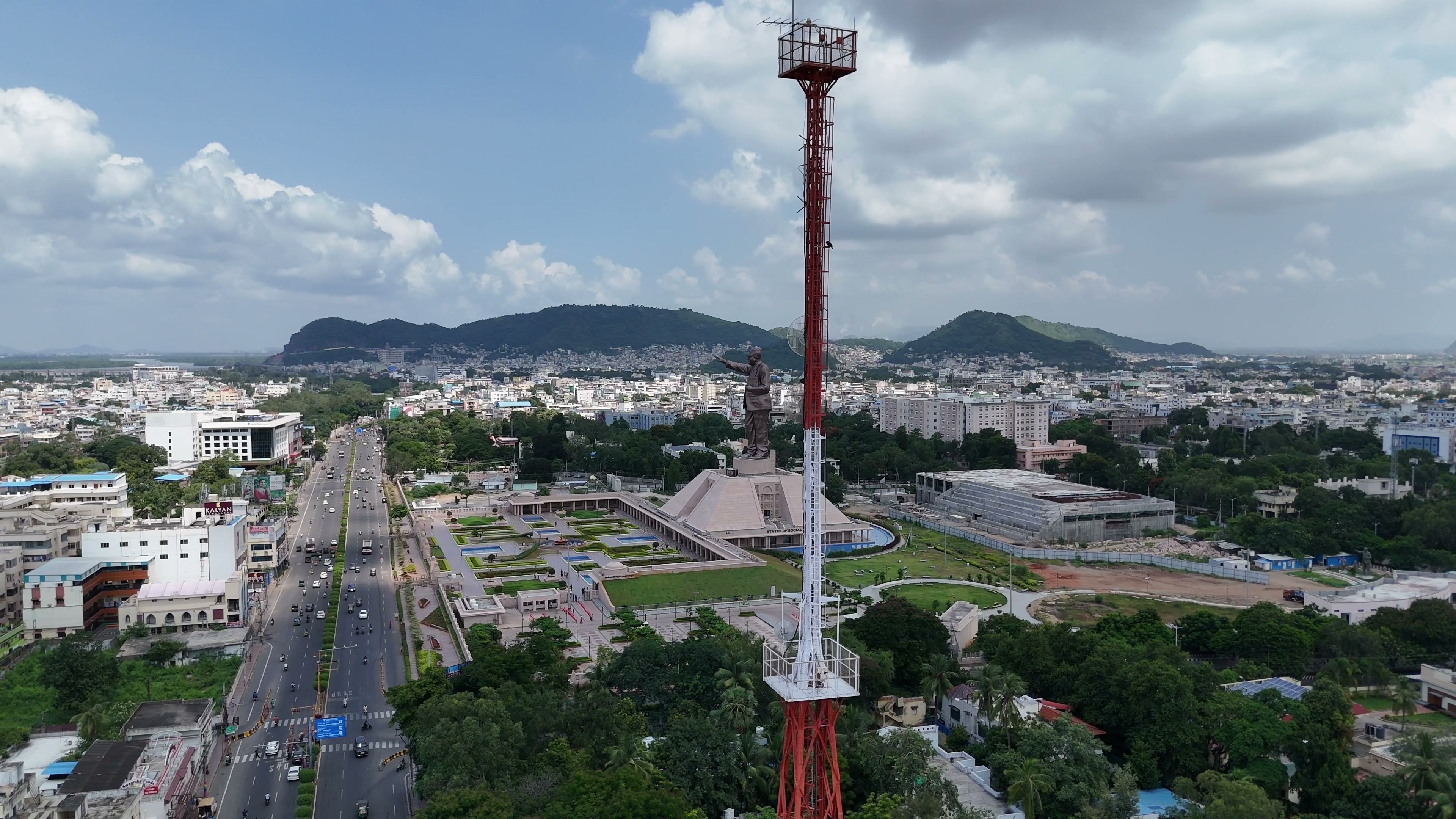 Vijayawada drone clip 069