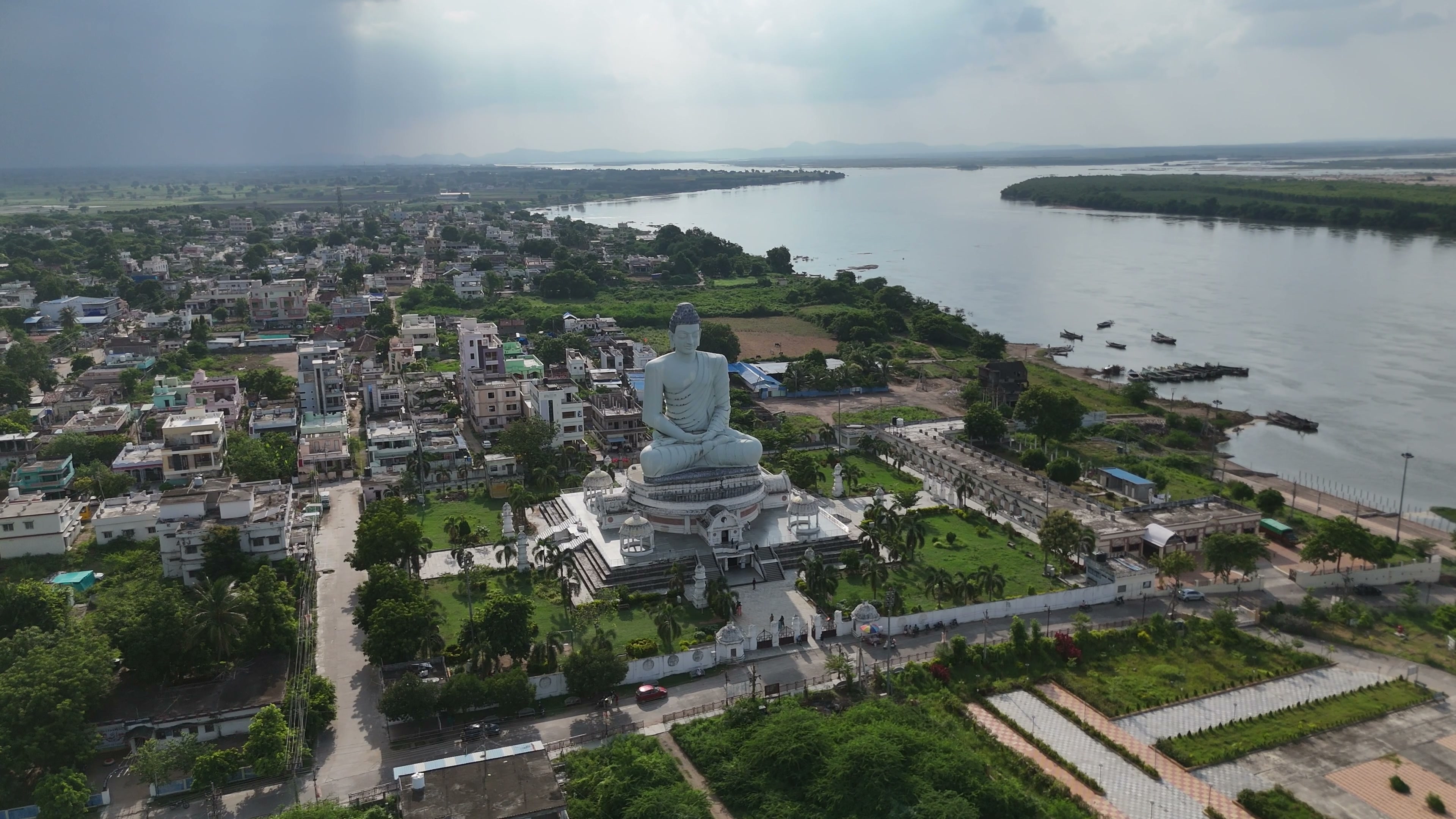 Vijayawada drone clip 083