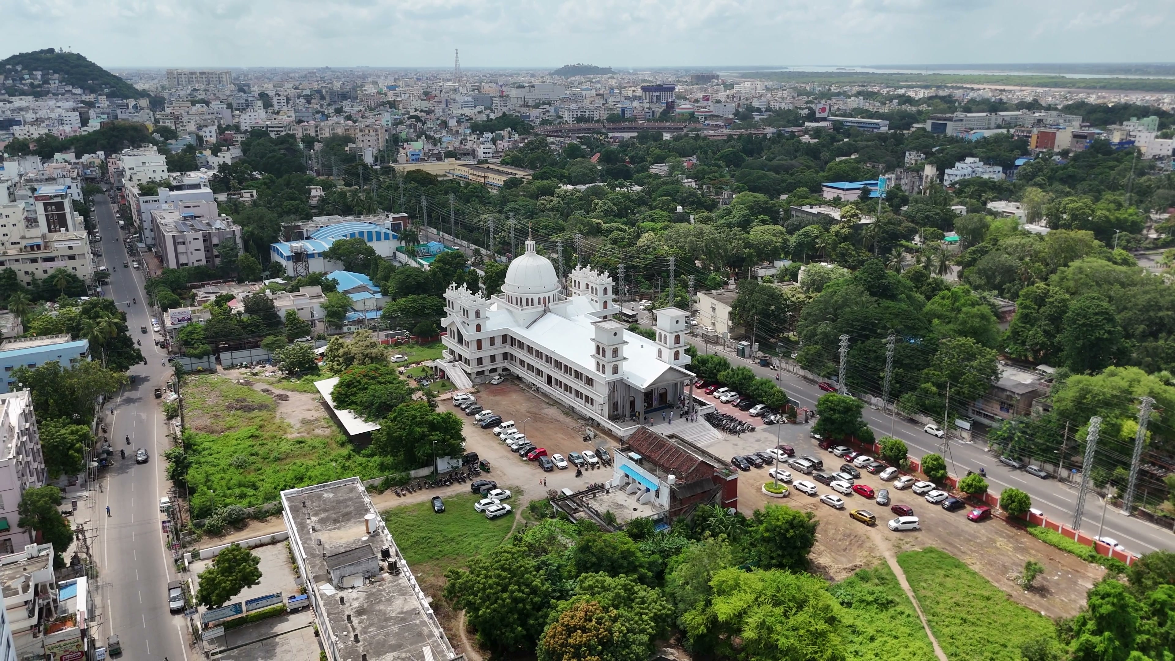 Vijayawada drone clip 088