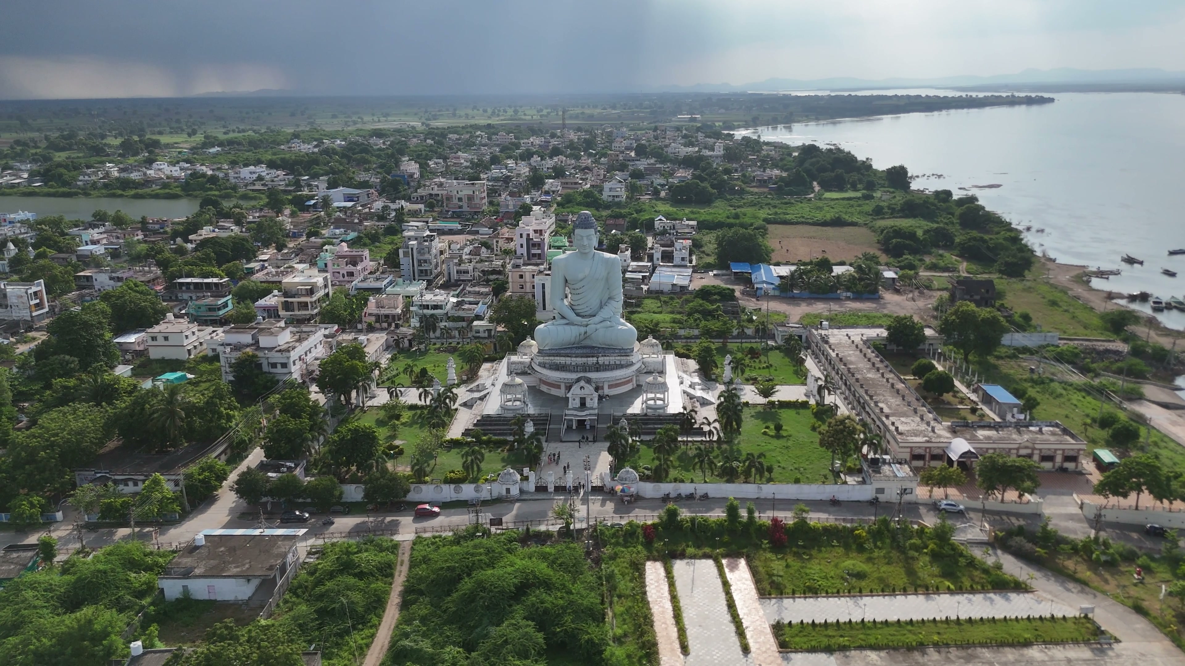 Vijayawada drone clip 089