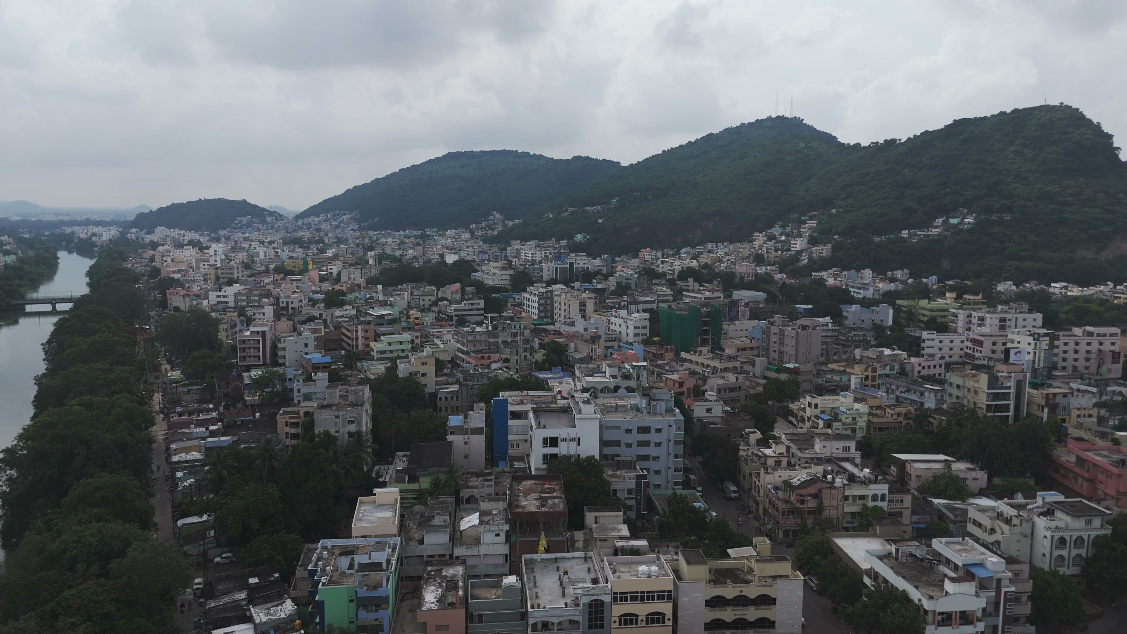 Vijayawada drone clip 097