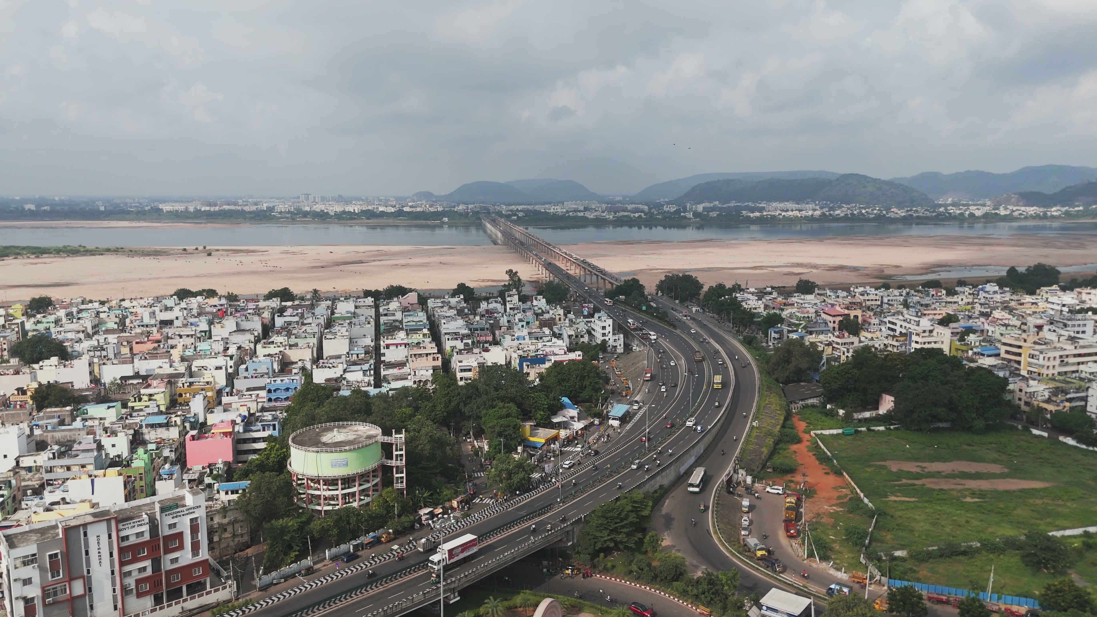 Vijayawada drone clip 105