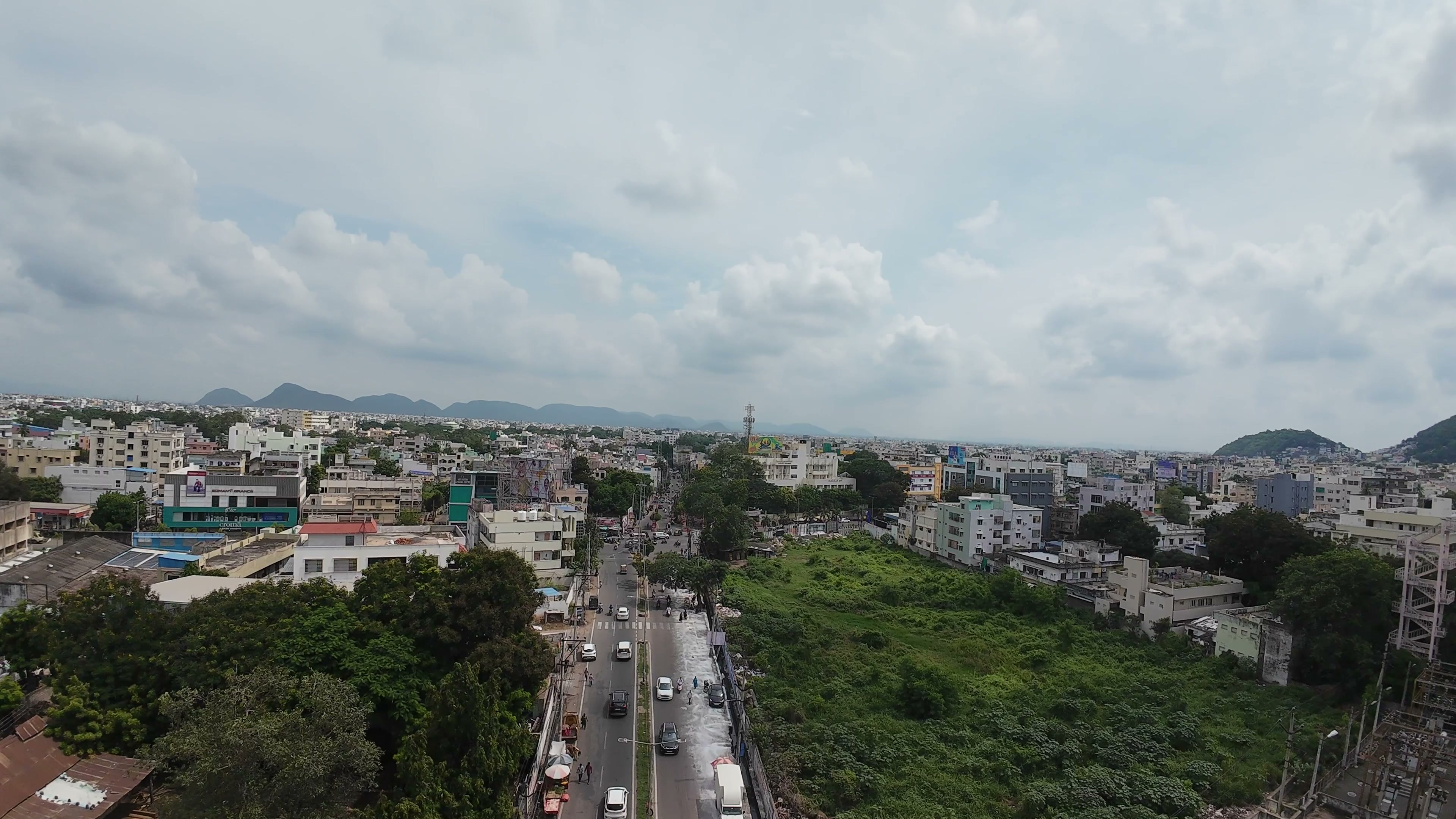 Vijayawada drone clip 166
