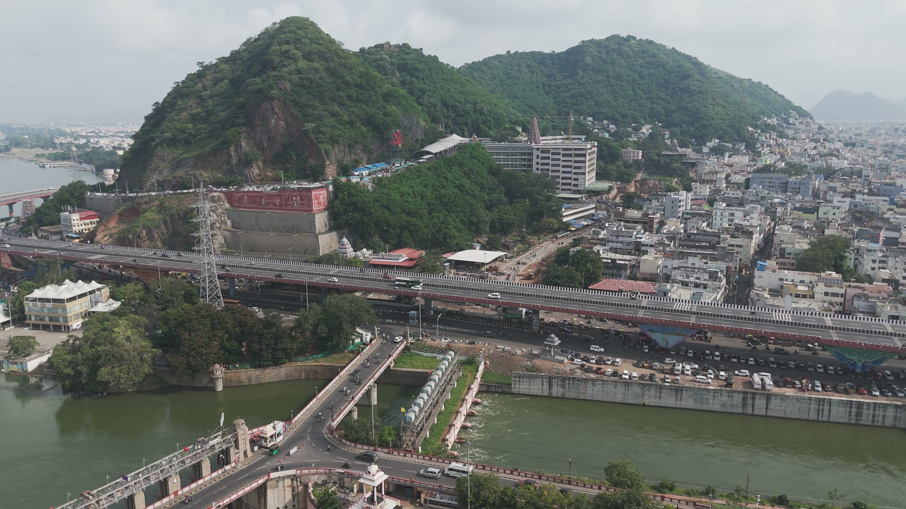 Vijayawada drone clip 329