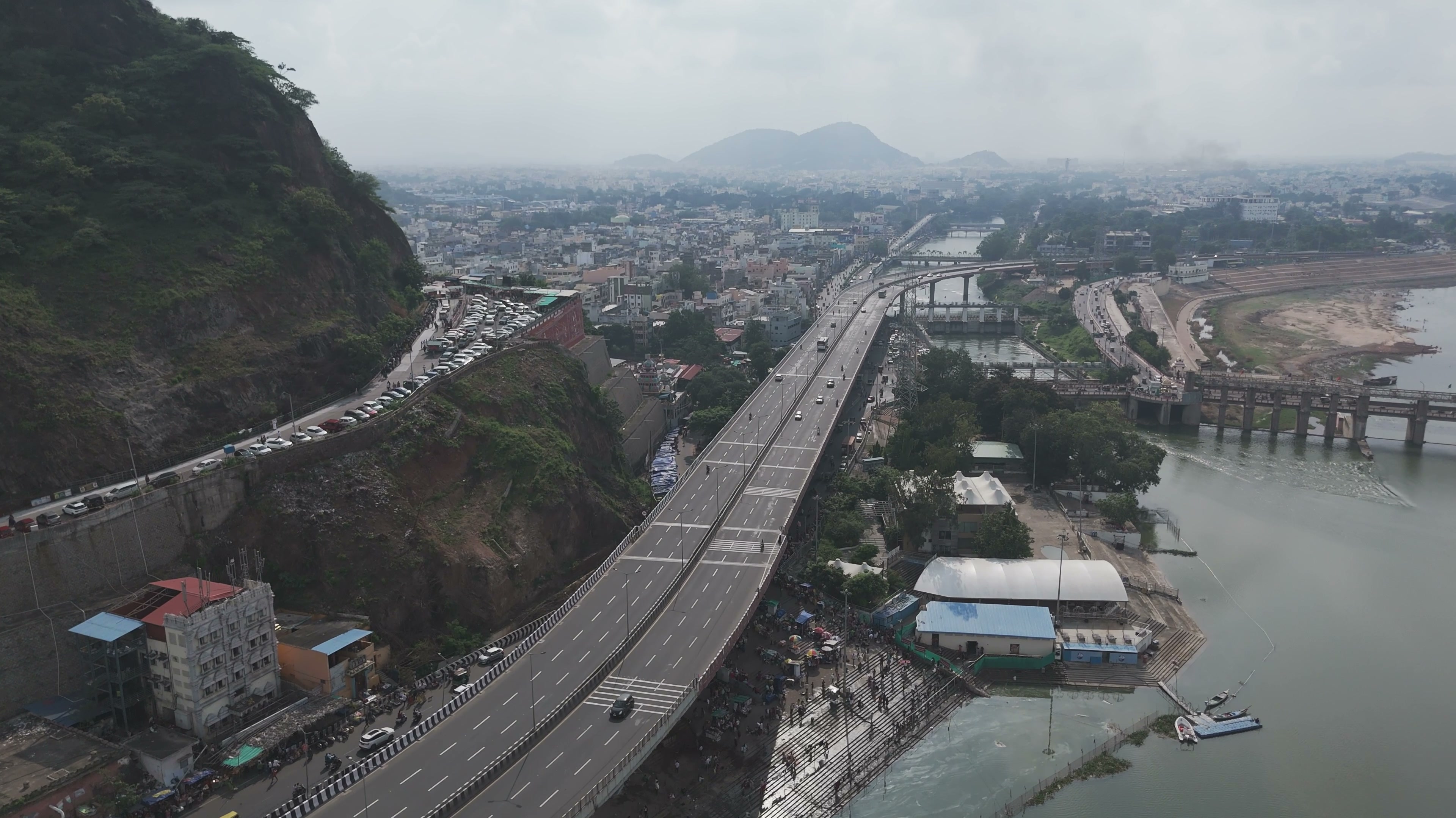 Vijayawada drone clip 331